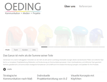 Tablet Screenshot of buerooeding.de